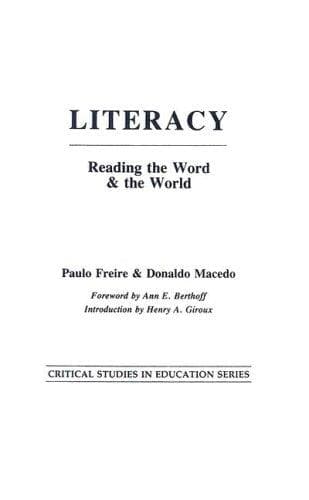 Tapa de Literacy