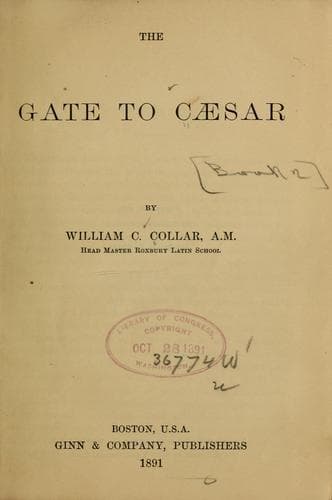 Tapa de The gate to Cæsar