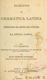 Tapa de Elementos de gramática latina