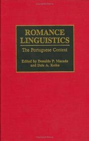 Tapa de Romance linguistics