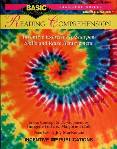 Tapa de Reading comprehension, grades 6-8p+s