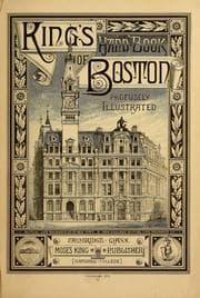 Tapa de King's hand-book of Boston