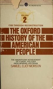 Tapa de The Oxford History of the American People, Vol. 2