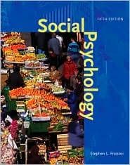 Tapa de Social psychology
