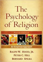 Tapa de The psychology of religion