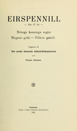 Tapa de Eirspennill