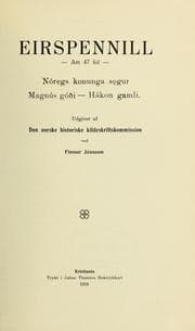 Tapa de Eirspennill