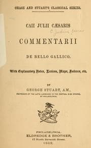 Tapa de Commentarii de bello gallico