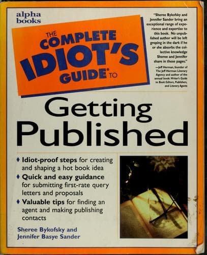 Tapa de The complete idiot's guide to getting published