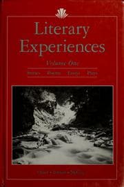 Tapa de Literary experiences