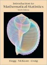 Tapa de Introduction to mathematical statistics.