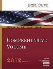 Tapa de South-Western Federal Taxation 2012