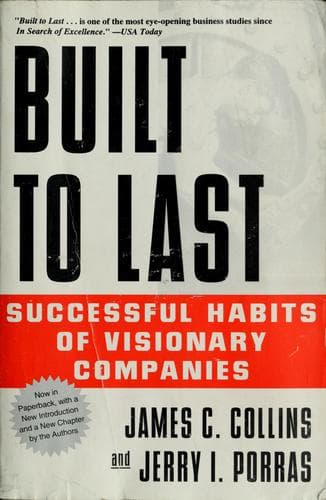 Tapa de Built to Last