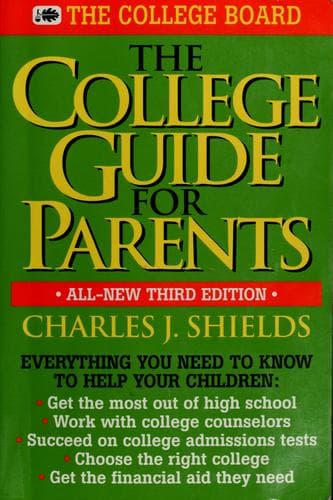 Tapa de The college guide for parents