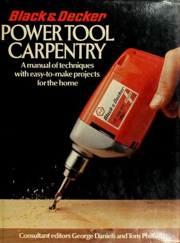 Tapa de Black & Decker power tool carpentry