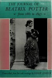 Tapa de The journal of Beatrix Potter from 1881-1897