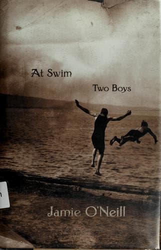Tapa de At swim, two boys