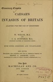 Tapa de Caesar's invasion of Britain