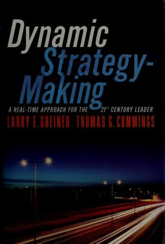 Tapa de Dynamic strategy-making