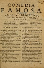 Tapa de Amor, y obligacion