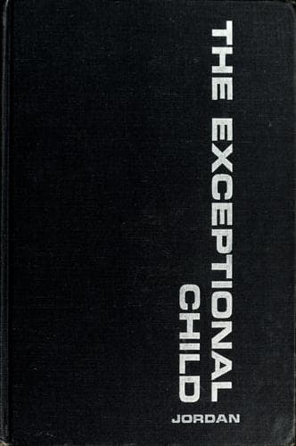 Tapa de The exceptional child