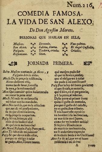 Tapa de La vida de San Alexo