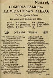 Tapa de La vida de San Alexo