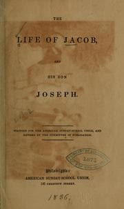 Tapa de The Life of Jacob and his son Joseph