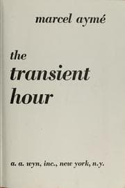 Tapa de The transient hour