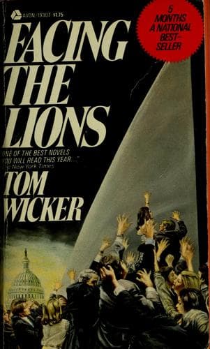 Tapa de Facing the lions