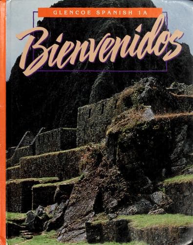 Tapa de Glencoe Spanish 1A