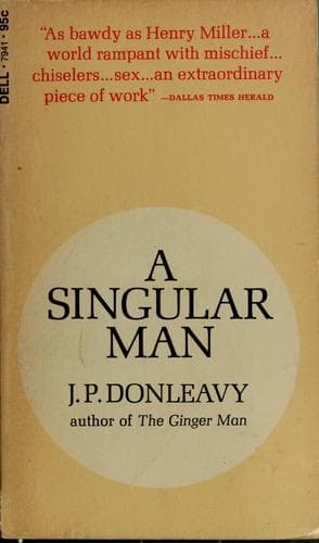 Tapa de A Singular man