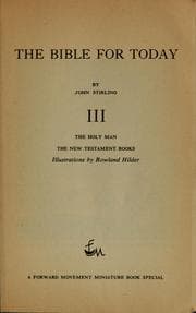 Tapa de The Bible for today