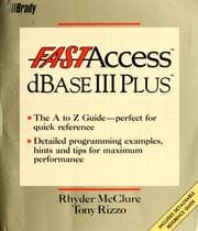 Tapa de Fast access/dBase III plus