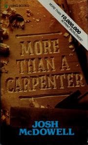 Tapa de More than a carpenter