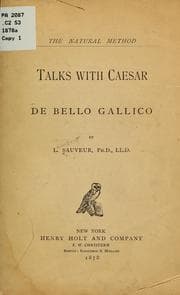 Tapa de Talks with Caesar