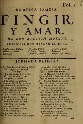 Tapa de Fingir, y amar