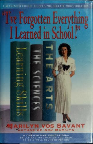 Tapa de "I've forgotten everything I learned in school!"