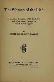 Tapa de The women of the Iliad