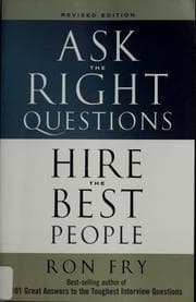 Tapa de Ask the right questions, hire the best people