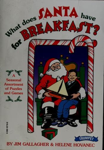 Tapa de What does Santa have for breakfast?