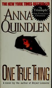 Tapa de One true thing