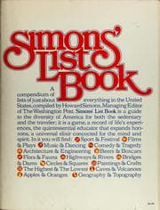 Tapa de Simons' list book