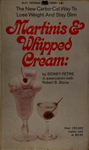 Tapa de Martinis and whipped cream