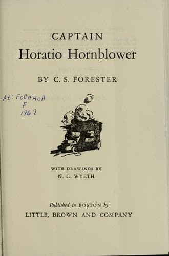 Tapa de Captain Horatio Hornblower