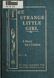 Tapa de The strange little girl