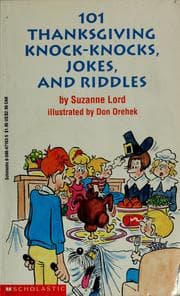Tapa de 101 Thanksgiving knock-knocks, jokes, and riddles