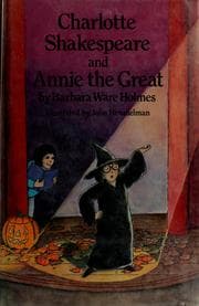 Tapa de Charlotte Shakespeare and Annie the Great