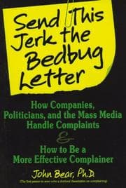 Tapa de Send this jerk the bedbug letter