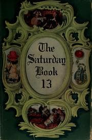 Tapa de The Saturday book